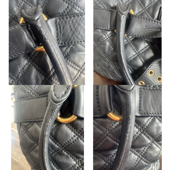 !!SOLD!! MARC JACOBS LEATHER SHOULDER BAG - Picture 9 of 9